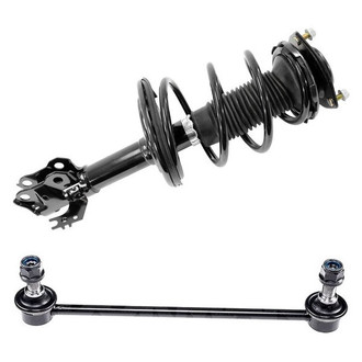 iD Select® - Front Passenger Side Complete Strut Assembly and Stabilizer Bar Link Kit