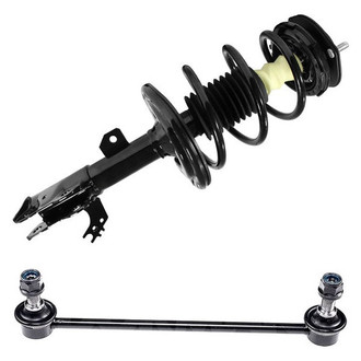 iD Select® - Front Passenger Side Complete Strut Assembly and Stabilizer Bar Link Kit