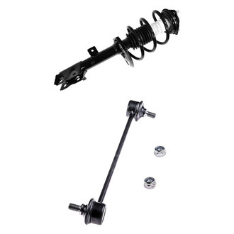iD Select® - Front Passenger Side Complete Strut Assembly and Stabilizer Bar Link Kit