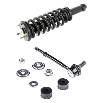 iD Select® - Front Passenger Side Complete Strut Assembly and Stabilizer Bar Link Kit