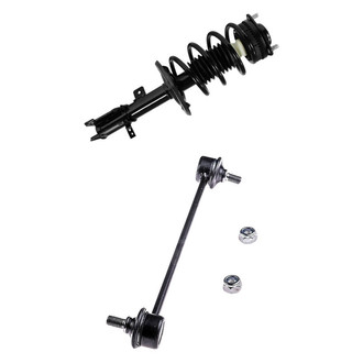 iD Select® - Front Passenger Side Complete Strut Assembly and Stabilizer Bar Link Kit