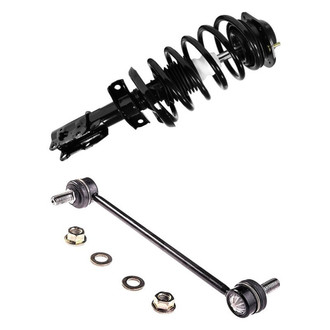 iD Select® - Front Passenger Side Complete Strut Assembly and Stabilizer Bar Link Kit