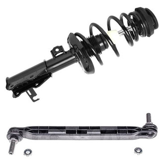 iD Select® - Front Passenger Side Complete Strut Assembly and Stabilizer Bar Link Kit
