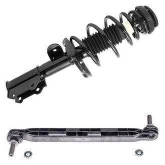 iD Select® - Front Passenger Side Complete Strut Assembly and Stabilizer Bar Link Kit