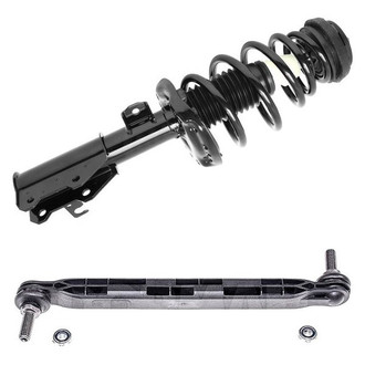 iD Select® - Front Passenger Side Complete Strut Assembly and Stabilizer Bar Link Kit