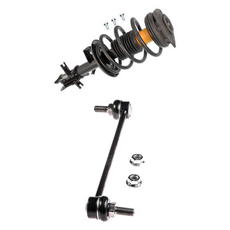 iD Select® - Front Passenger Side Complete Strut Assembly and Stabilizer Bar Link Kit