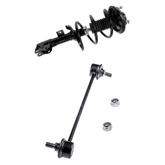 iD Select® - Front Passenger Side Complete Strut Assembly and Stabilizer Bar Link Kit