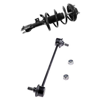 iD Select® - Front Passenger Side Complete Strut Assembly and Stabilizer Bar Link Kit