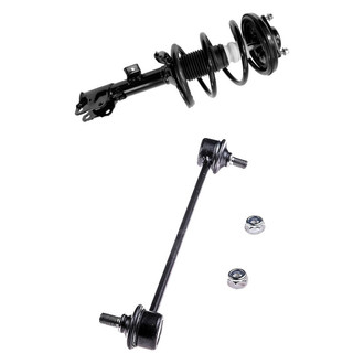 iD Select® - Front Passenger Side Complete Strut Assembly and Stabilizer Bar Link Kit