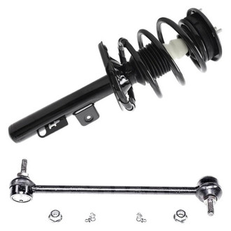 iD Select® - Front Passenger Side Complete Strut Assembly and Stabilizer Bar Link Kit