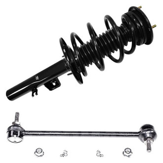 iD Select® - Front Passenger Side Complete Strut Assembly and Stabilizer Bar Link Kit