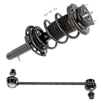 iD Select® - Front Passenger Side Complete Strut Assembly and Stabilizer Bar Link Kit