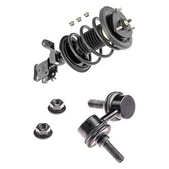 iD Select® - Front Passenger Side Complete Strut Assembly and Stabilizer Bar Link Kit
