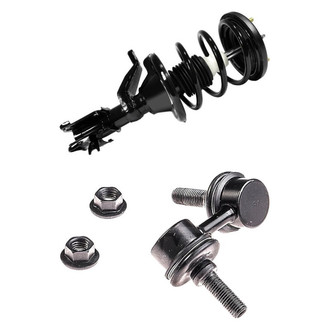 iD Select® - Front Passenger Side Complete Strut Assembly and Stabilizer Bar Link Kit