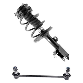 iD Select® - Front Passenger Side Complete Strut Assembly and Stabilizer Bar Link Kit