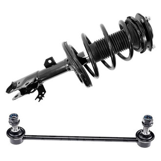 iD Select® - Front Passenger Side Complete Strut Assembly and Stabilizer Bar Link Kit