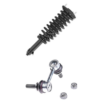 iD Select® - Front Passenger Side Complete Strut Assembly and Stabilizer Bar Link Kit