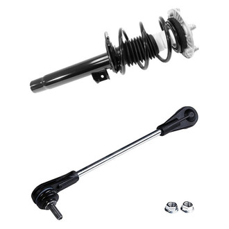 iD Select® - Front Passenger Side Complete Strut Assembly and Stabilizer Bar Link Kit
