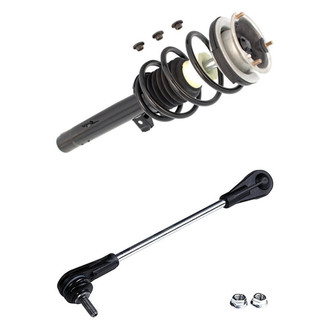 iD Select® - Front Passenger Side Complete Strut Assembly and Stabilizer Bar Link Kit