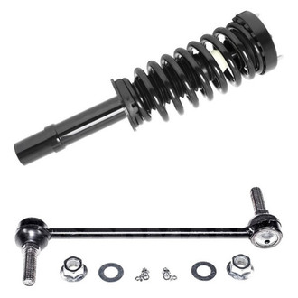 iD Select® - Front Passenger Side Complete Strut Assembly and Stabilizer Bar Link Kit