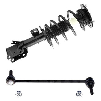 iD Select® - Front Passenger Side Complete Strut Assembly and Stabilizer Bar Link Kit