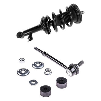 iD Select® - Front Passenger Side Complete Strut Assembly and Stabilizer Bar Link Kit