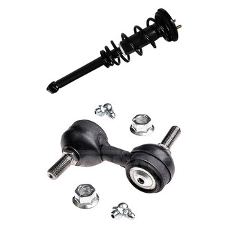 iD Select® - Rear Passenger Side Complete Strut Assembly and Stabilizer Bar Link Kit