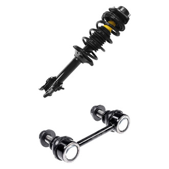iD Select® - Rear Passenger Side Complete Strut Assembly and Stabilizer Bar Link Kit
