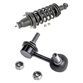 iD Select® - Rear Passenger Side Complete Strut Assembly and Stabilizer Bar Link Kit