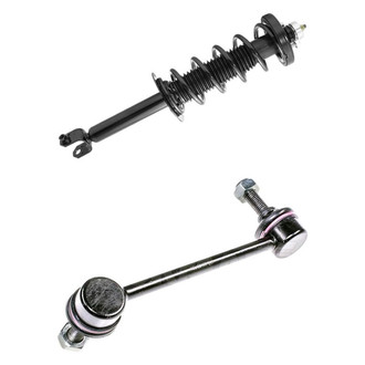 iD Select® - Rear Passenger Side Complete Strut Assembly and Stabilizer Bar Link Kit