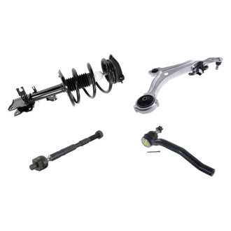 iD Select® - Front Driver Side Complete Strut Assembly with Control Arm and Tie Rod End Kit