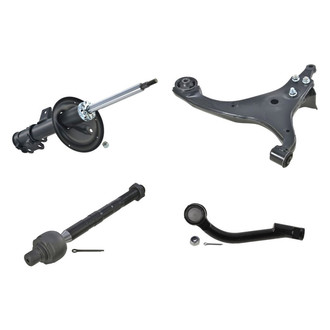 iD Select® - Front Driver Side Shock Absorber with Control Arm and Tie Rod End Kit