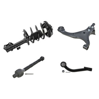 iD Select® - Front Driver Side Complete Strut Assembly with Control Arm and Tie Rod End Kit