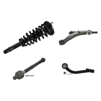 iD Select® - Front Driver Side Complete Strut Assembly with Control Arm and Tie Rod End Kit