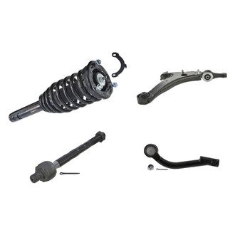 iD Select® - Front Driver Side Complete Strut Assembly with Control Arm and Tie Rod End Kit