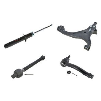 iD Select® - Front Driver Side Shock Absorber with Control Arm and Tie Rod End Kit