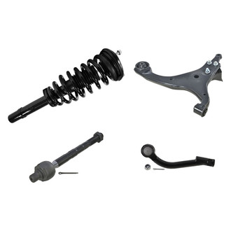 iD Select® - Front Driver Side Complete Strut Assembly with Control Arm and Tie Rod End Kit