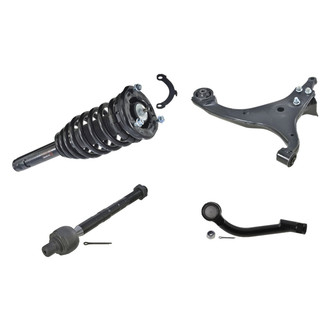 iD Select® - Front Driver Side Complete Strut Assembly with Control Arm and Tie Rod End Kit