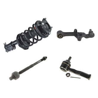 iD Select® - Front Driver Side Complete Strut Assembly with Control Arm and Tie Rod End Kit