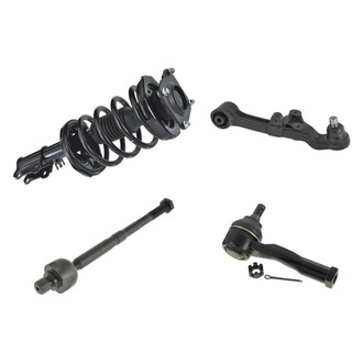 iD Select® - Front Passenger Side Complete Strut Assembly with Control Arm and Tie Rod End Kit