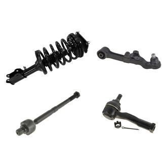 iD Select® - Front Passenger Side Complete Strut Assembly with Control Arm and Tie Rod End Kit