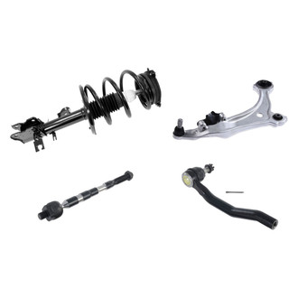 iD Select® - Front Passenger Side Complete Strut Assembly with Control Arm and Tie Rod End Kit