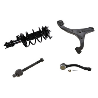 iD Select® - Front Passenger Side Complete Strut Assembly with Control Arm and Tie Rod End Kit