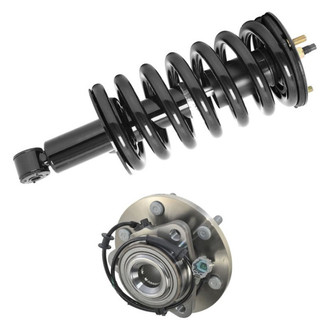 iD Select® - Front Driver Side Complete Strut Assembly and Wheel Hub Assembly Kit
