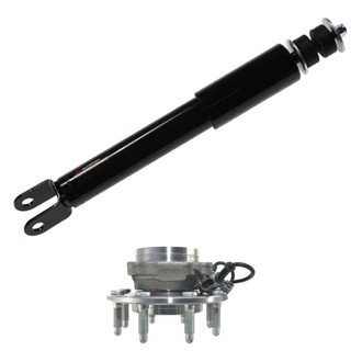 iD Select® - Front Driver Side Shock Absorber and Wheel Hub Assembly Kit
