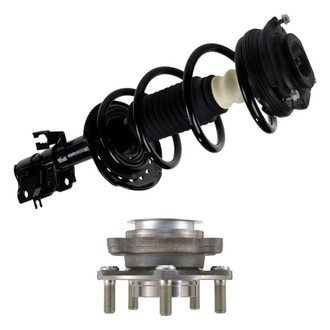 iD Select® - Front Driver Side Complete Strut Assembly and Wheel Hub Assembly Kit