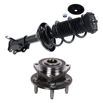 iD Select® - Front Driver Side Complete Strut Assembly and Wheel Hub Assembly Kit