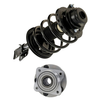 iD Select® - Front Passenger Side Complete Strut Assembly and Wheel Hub Assembly Kit
