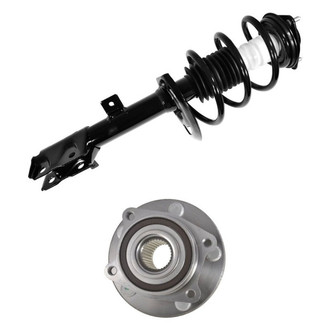 iD Select® - Front Passenger Side Complete Strut Assembly and Wheel Hub Assembly Kit