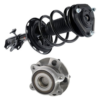 iD Select® - Front Passenger Side Complete Strut Assembly and Wheel Hub Assembly Kit